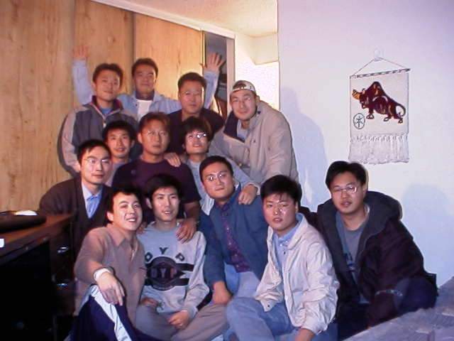 WITH KOREAN & CHINESE FRIENDS 2000 - click for Big one